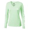 Palmyth Fishing Shirts for Women UPF 50+ Sun Protection Long Sleeve T-Shirt (Light Green/MahiMahi, L) view 4