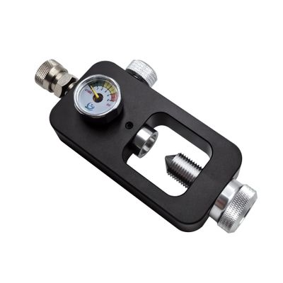 Aopkeo DIN Scuba Fill Station 4500psi HPA Scuba Filling Adapter Valve for Paintball, PCP, Diving, Airsoft, with 32 Inches Fill Whip Hose (Without Hose)