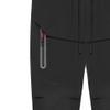 JEsilunmaMY Men's Casual Cargo Joggers Pants Tapered Sweatpants for Workout Gym Outdoor Hiking Pants with Zipper Pockets (Black,3X-Large) view 3