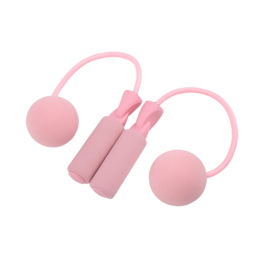 UPQRSG Ropeless Jump Rope, Fitness Sports Training Fatness Burning Cordless Jumping Rope, Jump Rope with Large Cordless Ball for Fitness Exercise Training Indoor Outdoor[Pinkest]