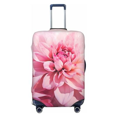 Dwrepo Flower Print Luggage Cover Stretch Suitcase Protector Anti-Scratch Travel Suitcase Cover Washable Baggage Covers for 18-32 Inch Luggage