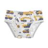 ALAZA Yellow Car White Boys' Briefs Soft Underwear Available in Sizes 5t view 1