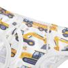 ALAZA Yellow Car White Boys' Briefs Soft Underwear Available in Sizes 5t view 4