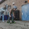 Nattork Adjustable Inline Skates for Little Kids Boys with Light up Wheels - Green Child Blade Roller Skating for Beginners Size 1 2 3 4 Ages 7 8 9 10 view 4