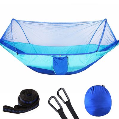 AISHULEI Hammock with Mosquito Net Camping Double Portable Hammock Load 200kg for Camping Hiking Backyard Outdoor Backpacking Travel with 2m Rope Buckle (Color : C, Size : 290x140cm)