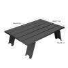 KJAOYU Portable Camping Side Table,Ultralight Aluminum Folding Beach Table,Mini Portable Aluminium Alloy Folding Table Outdoor Camping BBQ Picnic Table for Outdoor Cooking, Picnic, Camp view 2