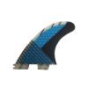 DNRJEWTA Surfboard Fins G5 Surf Fins Three-Piece Surfboard Accessory Honeycomb Rudder FCS2 Surfboard Base Blue Surfing Accessories view 3