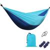 Camping Hammock 210T Nylon Breathable Hammock Tent with Tree Straps & Aluminum Alloy Carabiners Travel Hammock Quick Drying for Hiking Backpacking Garden (Color : H, Size : 220x90cm) view 1