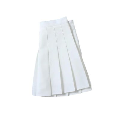 Ffnkrnfi Womens Pleated Skirt Summer High Waist A-Line White Tennis Sporty for Women Clothing Mini Pleats Skirt with Shorts