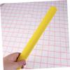 Anneome 4pcs Non-Slip Relay Baton with Sponge Grip Stainless Steel Track Relay Tools for Outdoor Racing Competitions for Adults Sports Events Yellow view 2