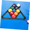 Anneome Pool Billiard Accessories Billiard Triangle Rack Plastic Billiard Organizer Triangle Billiard Frame Ball Holder view 4