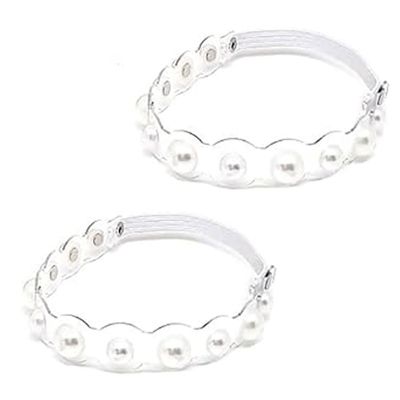 1 Pairs Detachable Shoe Straps Elastic High Heel Shoe Straps Anti Loose Shoe Laces Transparent Ankle Straps Shoe Belt