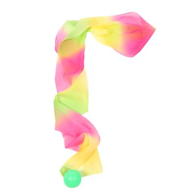 Anneome Long Ribbon Ball Tai Chi Softball Fitness Ribbon Ball Gymnastics Exercise Supply Streamer