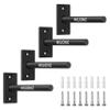 MIUONO Weight Plate Holder for 2" Olympic Weigh Plates and Weight Plate Rack for 1" Plates Bundle view 3