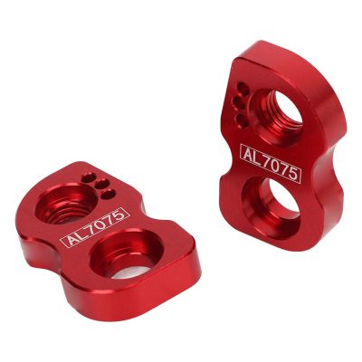 HERCHR Bicycle Brake Extension Seat, 1Pair 14-16 16-18 406 Bike V Brake Extension Conversion Aluminum Alloy Material Seat Wheel Set V Brake Extension for Bike(red)
