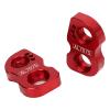 HERCHR Bicycle Brake Extension Seat, 1Pair 14-16 16-18 406 Bike V Brake Extension Conversion Aluminum Alloy Material Seat Wheel Set V Brake Extension for Bike(red) view 1