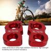 HERCHR Bicycle Brake Extension Seat, 1Pair 14-16 16-18 406 Bike V Brake Extension Conversion Aluminum Alloy Material Seat Wheel Set V Brake Extension for Bike(red) view 3