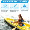 Anti Slip Kayak Seat Cushion,Thick Waterproof Seat Cushion Kayak Gel Seat Pad With Non-Slip Cover For Sit In Kayak Inflatable Kayak Canoe & Boat Kayak Accessories For Fishing Water Sports Outdoors view 3