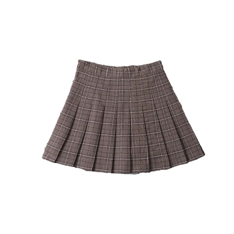 Summer Golf Skirt for Women Clothes Preppy Girls Elegant Female A Line Mini Plaid Pleated Skirt Stripe Tennis Skirts