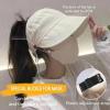 2025 New Adjustable Outdoor Beach Bucket Hat Summer Wide Brim Sunhat Women Sun Hats (Pink+Black) view 2