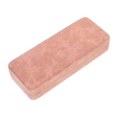 LIFKOME Leather Eyeglass Case Portable Sunglasses Holder Eyewear Box for Travel Compact Design for Pocket Bag for Men and Women