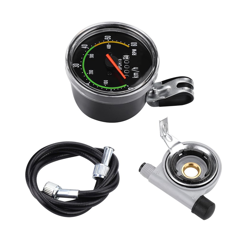 PerGar Bike Odometer and Speedometer, Precise & Waterproof Bicycle and Tricycle Mechanical Odometer, Mechanical Bicycle Computer for Cycling Enthusiasts, PerGarsuw8ocaeny