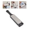 Multipurpose Double Sided Sharpening Stone,Fast Emery Knife Sharpener,Outdoor Field Knife Sharpener,Professional Kitchen Utensil,Household Sharpening Stick (Black) view 4