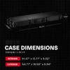 Condition 1 55" Long Gun Carrying Case Model 818 with Wheels, Rolling Hard Lockable Storage with Foam, IP67 Waterproof, TSA Friendly, Made in USA, 54.77"x16.50"x5.94" view 2