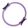 POPETPOP Purple Pilates Ring Circle Yoga Accessory Resistance Band for Balance Flexibility Range of Motion