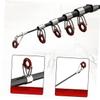 SUPVOX Compact Telescopic Rod Casting Weight Folding Fishing Pole Portable Fishing Supplies Fisherman Friend view 2