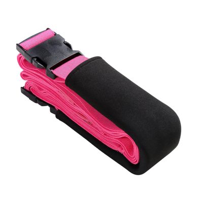 POPETPOP Adjustable Yoga Tension Band for Dance Fitness Lightweight Elastic Resistance Bands for Women Non- Design for Glute Activation Stretching Rosy
