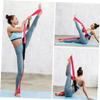 POPETPOP Adjustable Yoga Tension Band for Dance Fitness Lightweight Elastic Resistance Bands for Women Non- Design for Glute Activation Stretching Rosy view 4
