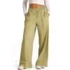 Women's Drawstring High Waisted Wide Leg Long Pants Casual Sweatpants Athletic Loose Lounge Workout Joggers Pant 2024 view 2