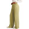 Women's Drawstring High Waisted Wide Leg Long Pants Casual Sweatpants Athletic Loose Lounge Workout Joggers Pant 2024 view 3