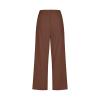 Cotton Linen Pants for Women Trendy 2026 High Waist Drawstring Cropped Pant Trousers Casual Summer Wide Leg Capris view 4