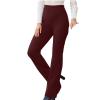 High Waist Dress Pants for Women Fashion 2024 Straight Leg Slack Pant Stretchy Business Casual Work Trousers view 1