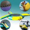 TAPIVA Inflatable Water Trampoline, Recreational Water Bouncer, PVC Lake Bounce Platform with Portable Bounce Swimming Platform for Lakes,Floating Trampoline Swimming Pools, Calm Seas, 10FT/3M view 3