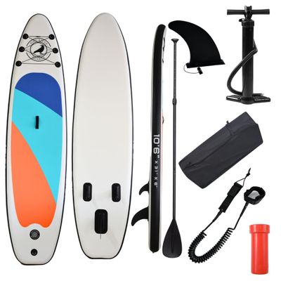 Bird River Inflatable Stand Up Paddle Board with SUP Accessories, Anti-Slip EVA Deck, 106 Inflatable Paddle Boards for Adults & Youth of All Skill Levels