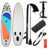 Bird River Inflatable Stand Up Paddle Board with SUP Accessories, Anti-Slip EVA Deck, 106 Inflatable Paddle Boards for Adults & Youth of All Skill Levels view 1