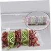SUPVOX 50pcs Silicone Clam Fishing Lures Kit Artificial Baits for Freshwater Fishing Versatile Simulated Soft Baits for Enthusiasts Random Color view 2