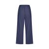 Cotton Linen Pants for Women Trendy 2026 High Waist Drawstring Cropped Pant Trousers Casual Summer Wide Leg Capris view 4