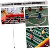 Vaguelly Football Table Metal Pole Rod for Foosball Machines for All Ages Home Use and Indoor Entertainment view 2