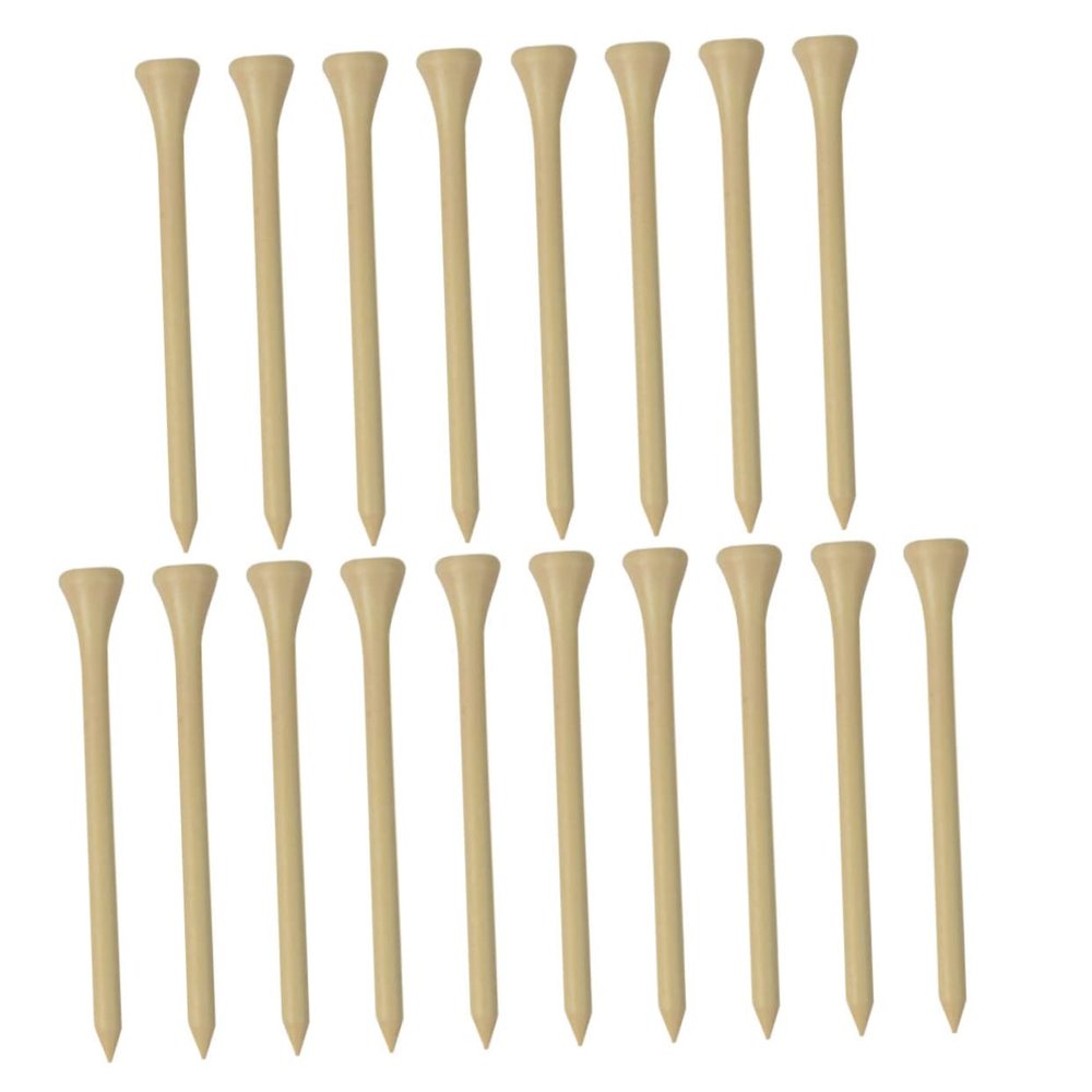 WHAMVOX 100pcs Bamboo Ball Spikes Unbreakable Golf Tees Golf Training Tool Accessories