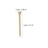 WHAMVOX 100pcs Bamboo Ball Spikes Unbreakable Golf Tees Golf Training Tool Accessories view 2