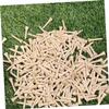 WHAMVOX 100pcs Bamboo Ball Spikes Unbreakable Golf Tees Golf Training Tool Accessories view 3