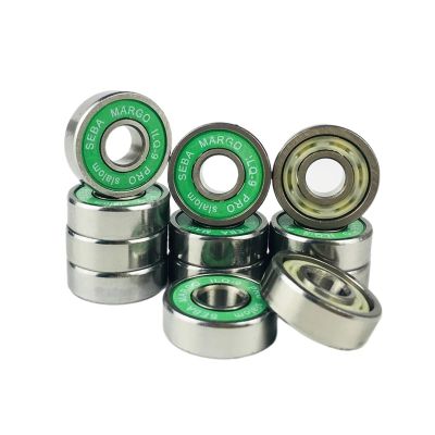 DNRJEWTA Roller Skate Bearing ILQ-9 Bearings Miniature Ball Radial Ball Good Mass Skating Bearing 608Z 22 * 7 * 8mm Skating Shoe Bearings