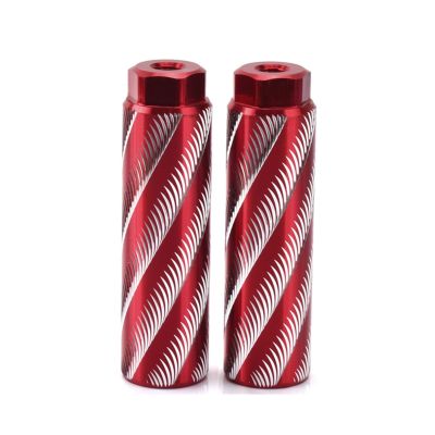 ZHUAYSEJXA Bike Handle Grips Non-Slip Bicycle Peg Compatible with Mountain Bikes Aluminium Alloy Bike Foot Pegs Kids Adult BMX Foot Pedal/Peg Ergonomic Bike Grips