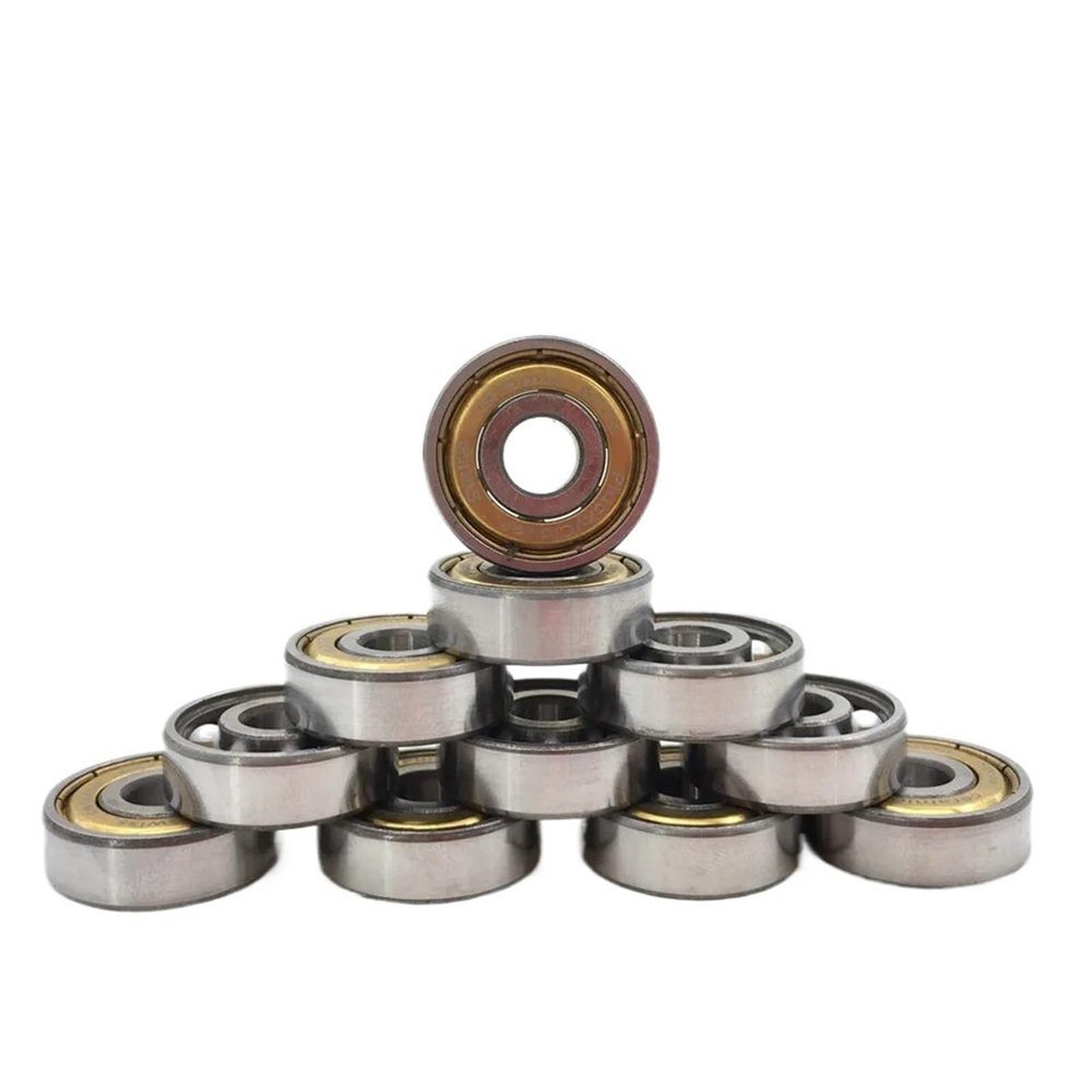 DNRJEWTA Roller Skate Bearing 16pc Skate Bearing 627 with 6 outwards Ceramic Balls Artistic Skate Roller Quad Hockey Skates Bearing 627 Art Skate Bearing Skating Shoe Bearings