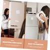 ABOOFAN 12pcs Blank Sublimation Magnets for DIY Projects Thermal Conductive Refrigerator Stickers Fridge Magnets for Photo Printing and Creative view 2