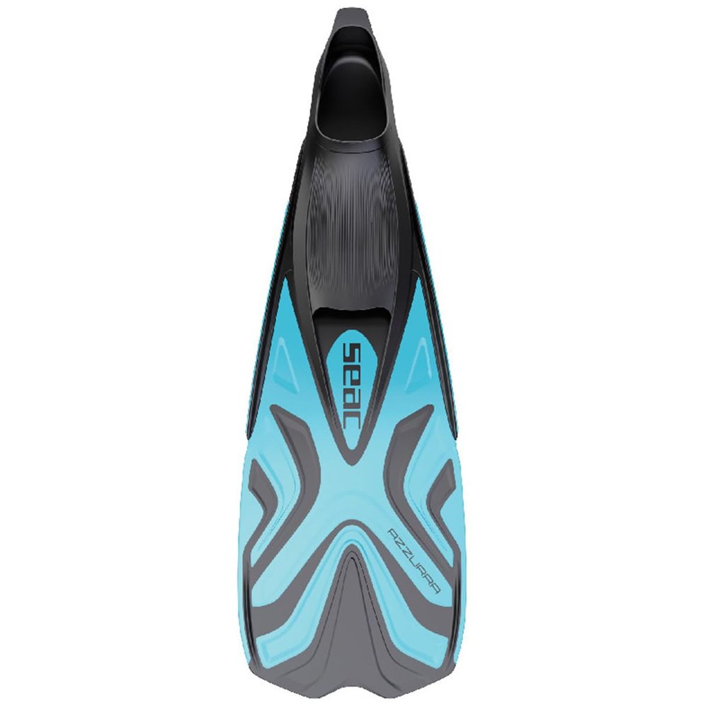 Seac Azzurra Snorkeling Fins - Blue, 44/45